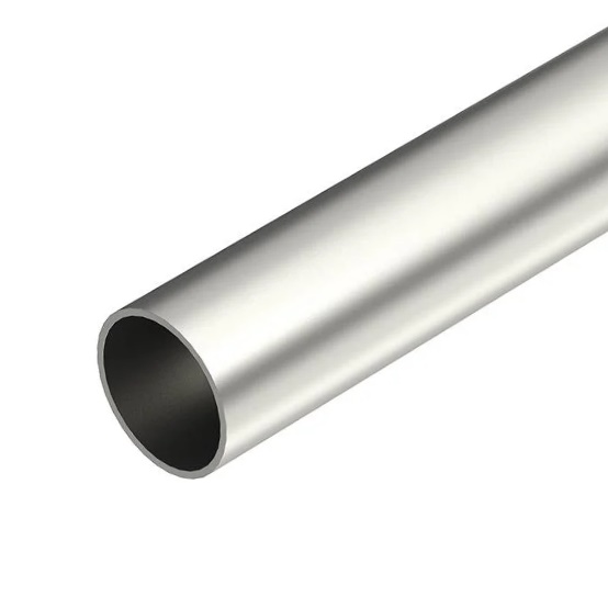 Трубы нержавеющие электросварные ЭСВ 32х1.5 матовая имп ASTM A554, длина 6 м, марка AISI 201