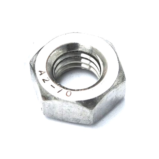 Гайка шестигранная DIN 934 из нерж. стали A2 M5 (25 кг)