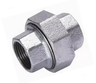 Соединитель прямой американка чугун оц Ду 20 (3/4") ВР/ВР, DN 20, 3/4 дюйма